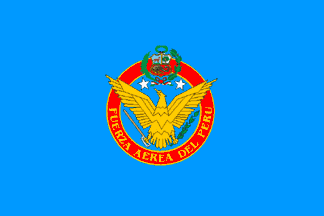 Perou flag of the peruvian air force
