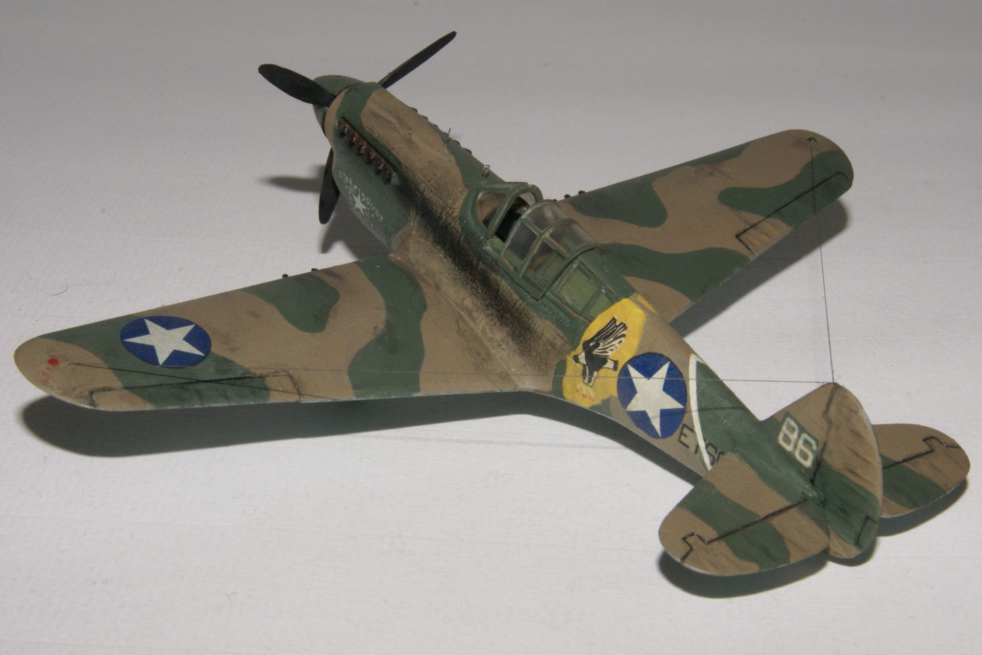 Curtiss p 40e warhawk 3 2