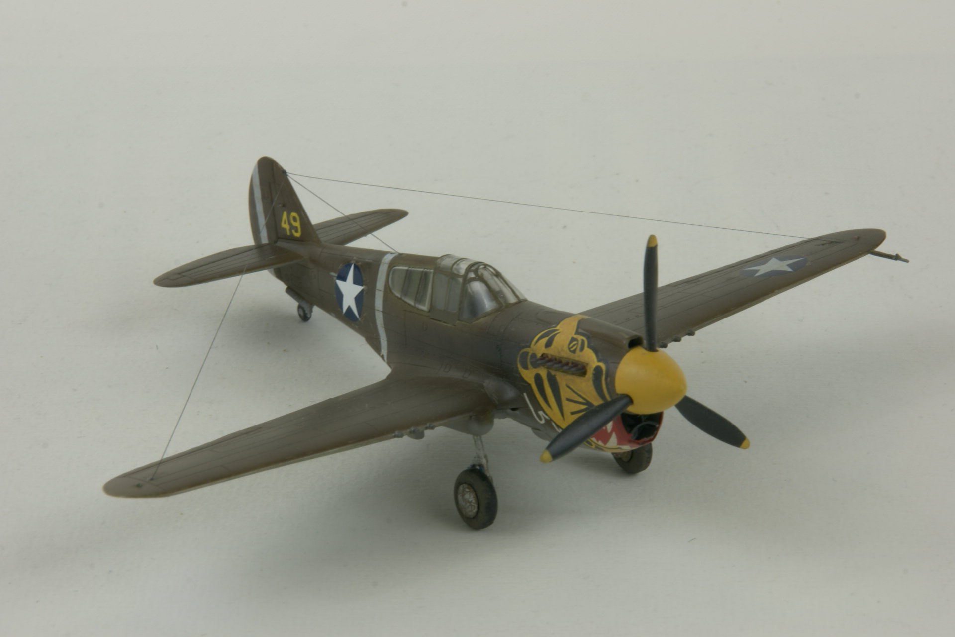 Curtiss p 40e warhawk 4 3